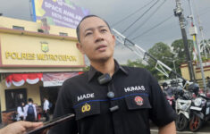 Kepala Seksi Humas Polres Metro Depok, AKP Made Budi